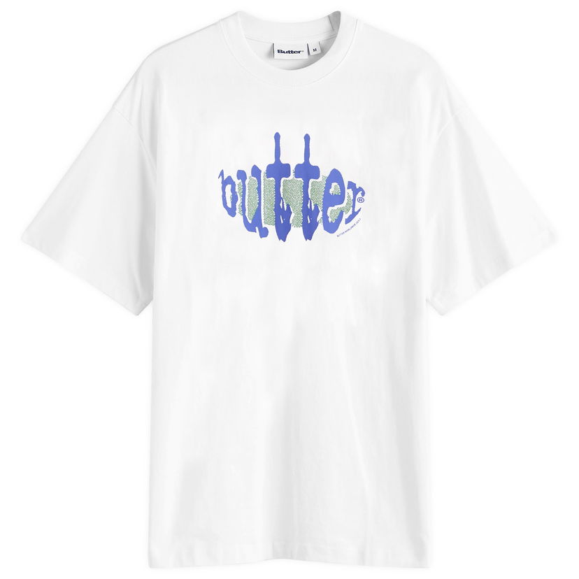T-shirt Butter Goods Frenzy Graphic T-Shirt Hvid | BGQ4240008-WHT