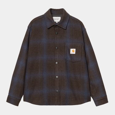 Skjorte Carhartt WIP Carhartt WIP Brennan Shirt Jacket Brun | I035324_18, 0
