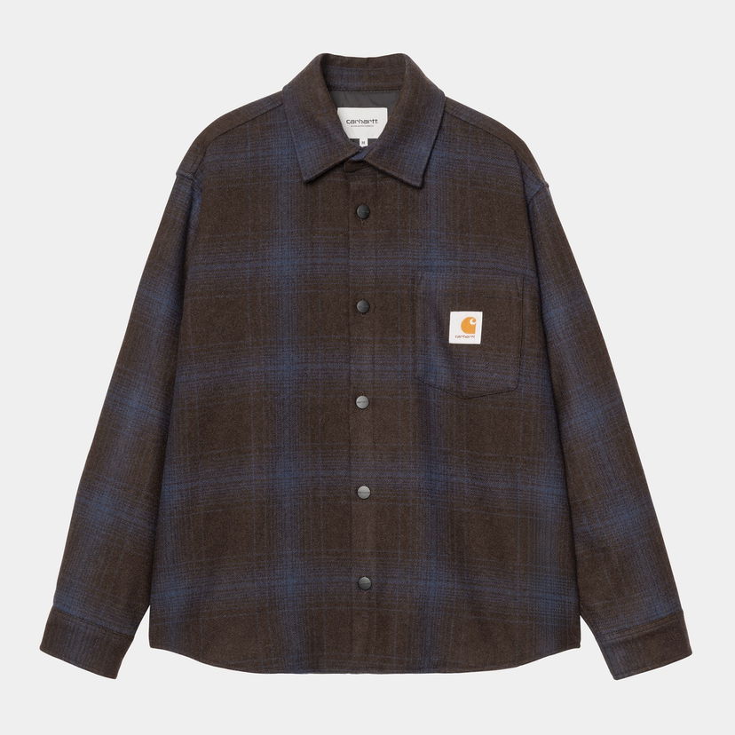 Skjorte Carhartt WIP Carhartt WIP Brennan Shirt Jacket Brun | I035324_18