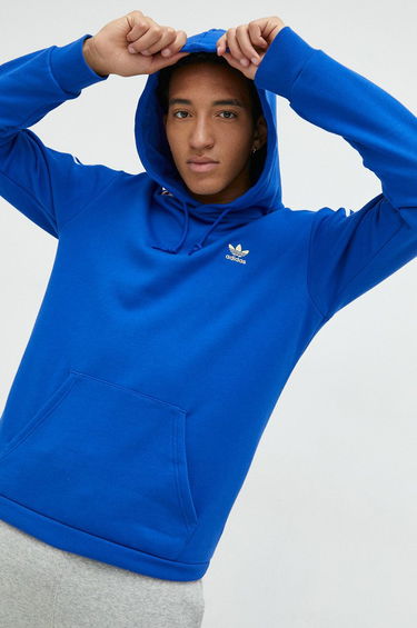 Sweatshirt adidas Originals 3-Stripes Crew Blå | hk7394, 1