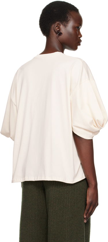 T-shirt Baserange Baserange Harbour Puff Sleeve T-Shirt Beige | TOHA-RC-SP25, 2