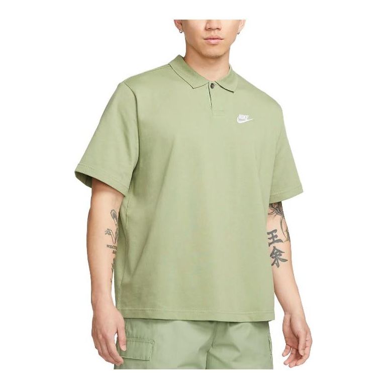 Polo skjorte Nike Club Matchup Polo Shirt Grøn | DX0618-386