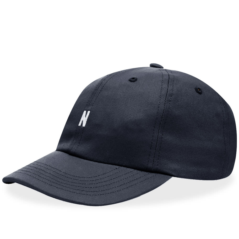 Kasket NORSE PROJECTS Twill Sports Cap Mørkeblå | N80-0001-7004, 0