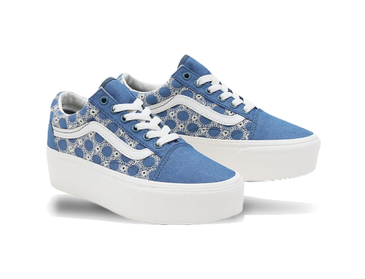 Sneakers og sko Vans Chaussures Denim Mix Old skool Mørkeblå | VN0A7Q5MBLU