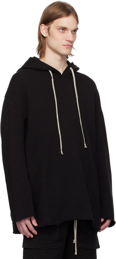 Sweatshirt Rick Owens Rick Owens DRKSHDW Peter Hollywood Hoodie Sort | DU01E3280 FP, 1