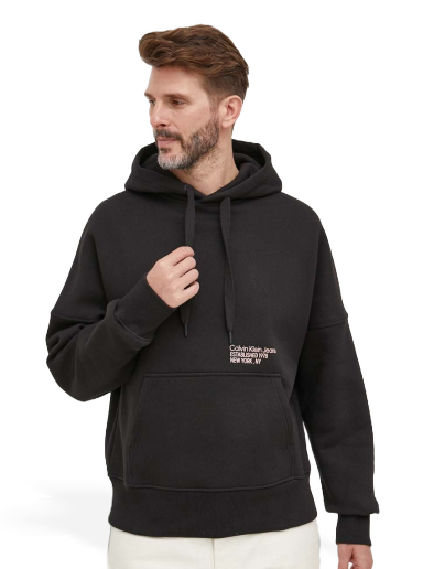 Sweatshirt CALVIN KLEIN Hoodie Sort | J30J323812