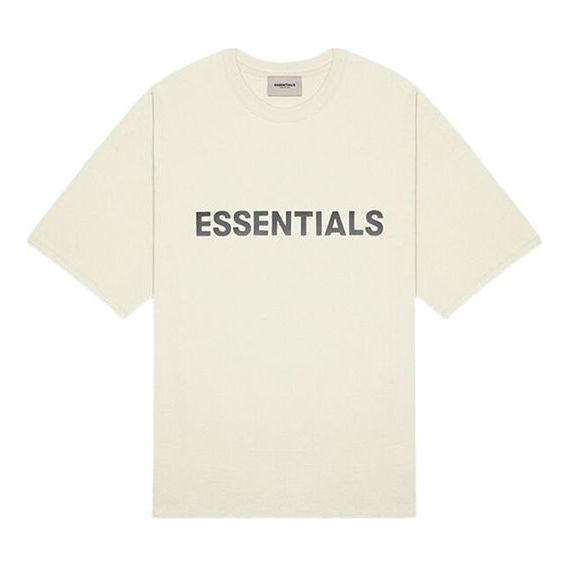T-shirt Fear of God Essentials Graphic Logo T-Shirt Beige | FOG-SS20-401, 0