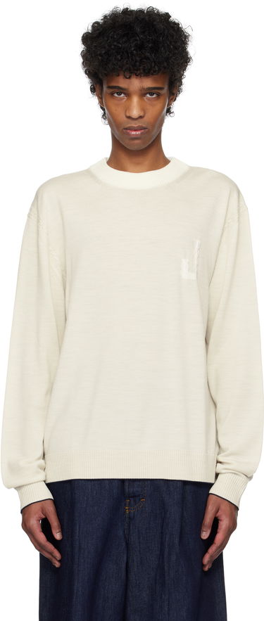 Sweater Jacquemus Jacquemus Tricot Knit Sweater Hvid | 25E255KN539-2431, 0