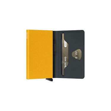 Tegnebog Secrid Tpu Black-Ochre Sort | BTP-Black-Ochre, 3
