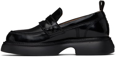 Sneakers og sko GANNI GANNI Everyday Platform Loafers Sort | S2621, 2