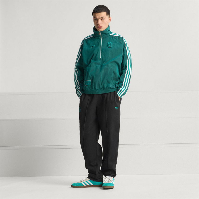 Jakke adidas Performance Liverpool FC Terrace Icons Turkis | JW5474