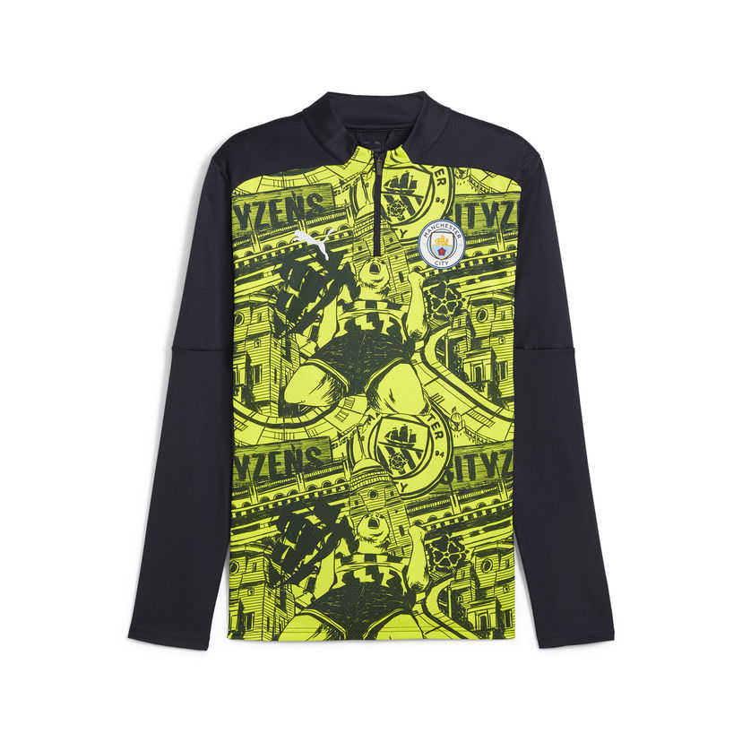 Sweatshirt Puma Manchester City Pre-Match Quarter-Zip Top Flerfarvet | 777579_14