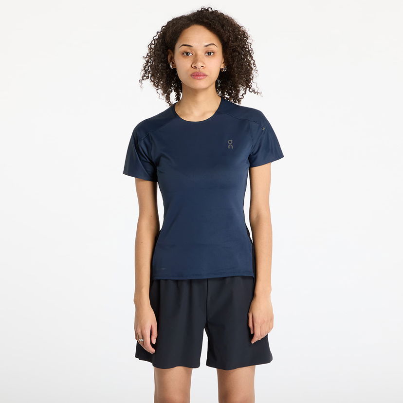 T-shirt On Running Performance Short Sleeve T-Shirt Mørkeblå | 1WE10310516 W
