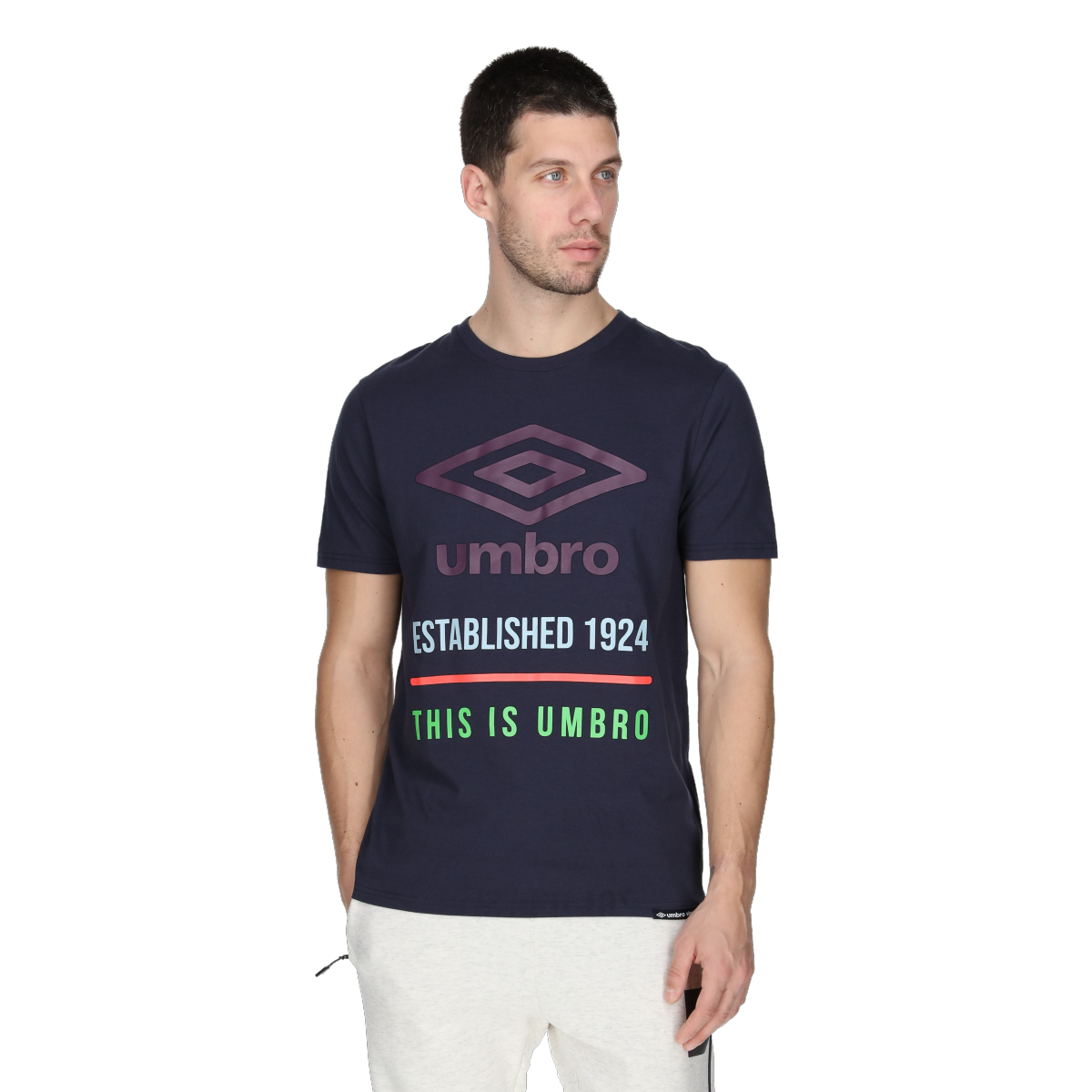 T-shirt Umbro T-Shirt BASIC 2 Mørkeblå | UMA241M801-02, 0