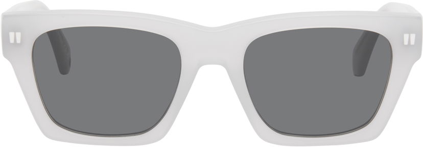 Solbriller Off-White Valdez Sunglasses Hvid | OERI13XS25PLA0010907