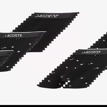 Boksere Lacoste 3-Pack Trunk Black Sort | 5H1299 031, 0
