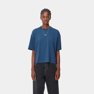 T-shirt Carhartt WIP S/S Chester T-Shirt Mørkeblå | I030656_1N7_XX, 1