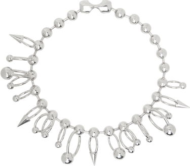 Armbånd Jean Paul Gaultier Jean Paul Gaultier 'The Ball' Silver-Tone Ball Chain Necklace Metalisk | 24/25-U-CO013-X053-91, 3