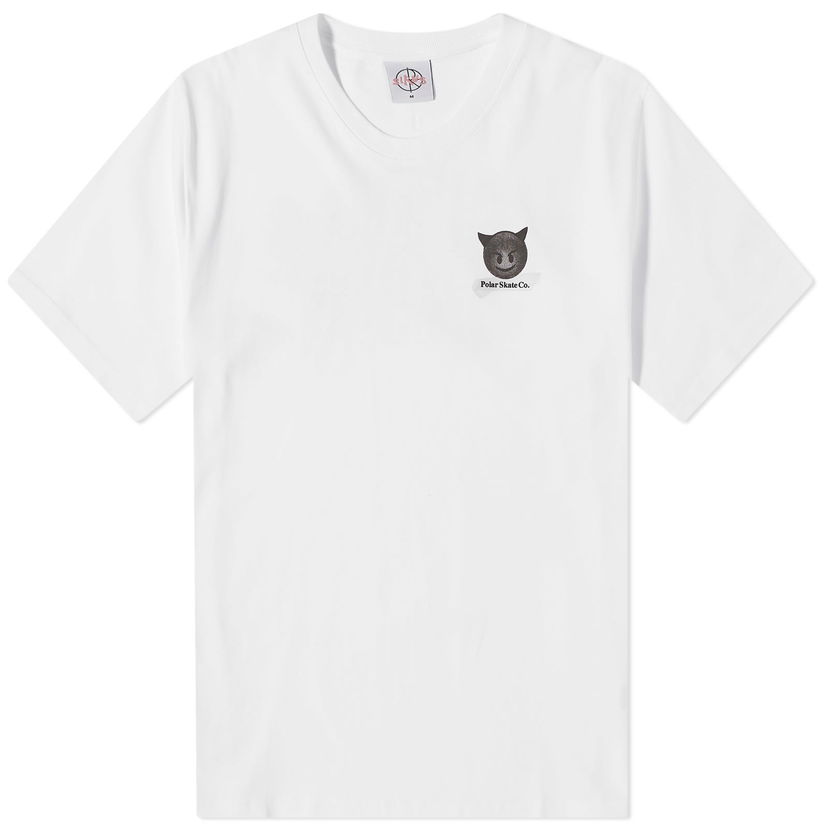 T-shirt Polar Skate Co. Welcome 2 The World T-Shirt Hvid | PSC-SP24-36