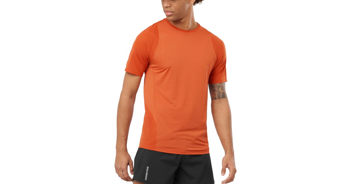 T-shirt Salomon Sense Aero Orange | lc2138300, 1