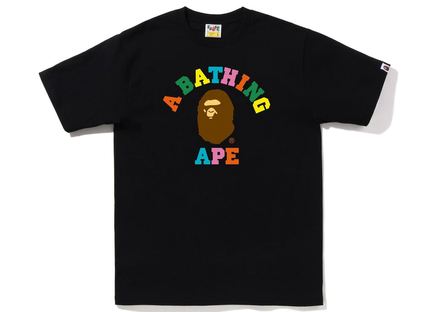 T-shirt BAPE Colors College Tee Sort | 1I70-110-019, 0