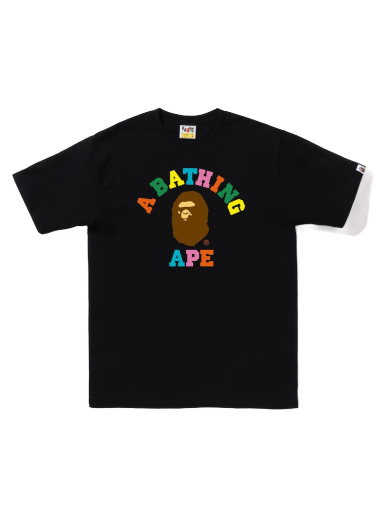 T-shirt BAPE Colors College Tee Sort | 1I70-110-019