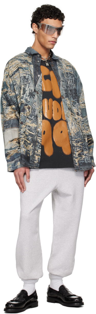 Joggingbukser Acne Studios Acne Studios Organic Cotton Sweatpants Grå | CK0117-, 3