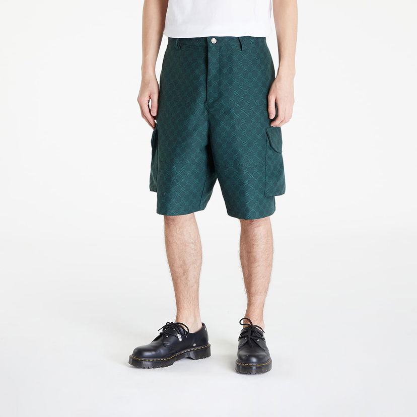 Shorts DAILY PAPER Benji Monogram Cargo Shorts Grøn | 2411050