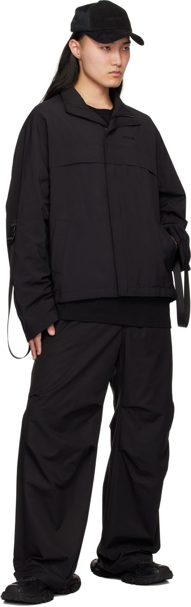 Vindjakke We11done We11done Strapped Windbreaker Jacket Sort | WD-JP0-25-004-M-BK, 3