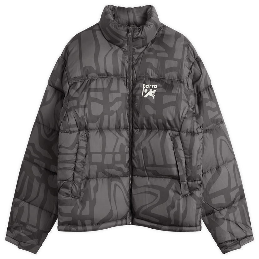 Puffer jakke By Parra Broken FTP Puffer Jacket Sort | 54350-BLK