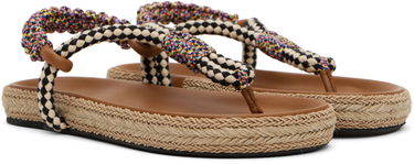 Tilbehør ISABEL MARANT Isabel Marant Gypsa Rope Thong Sandals Brun | SD0231FA-C1B07S, 3