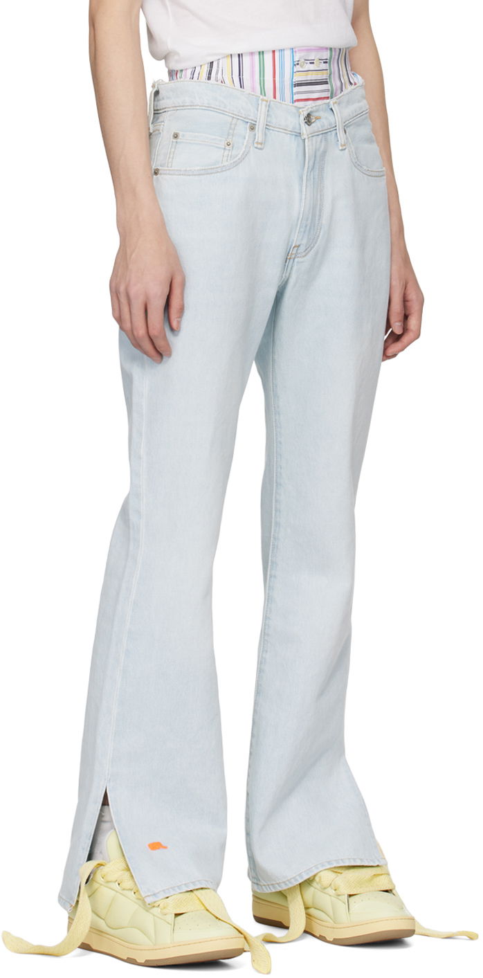 Jeans ERL Bootcut Jeans Blå | ERL08P201, 1