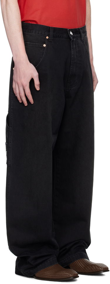 Jeans VETEMENTS VETEMENTS Hip-Hop Jeans Sort | UH76DP250B2, 1