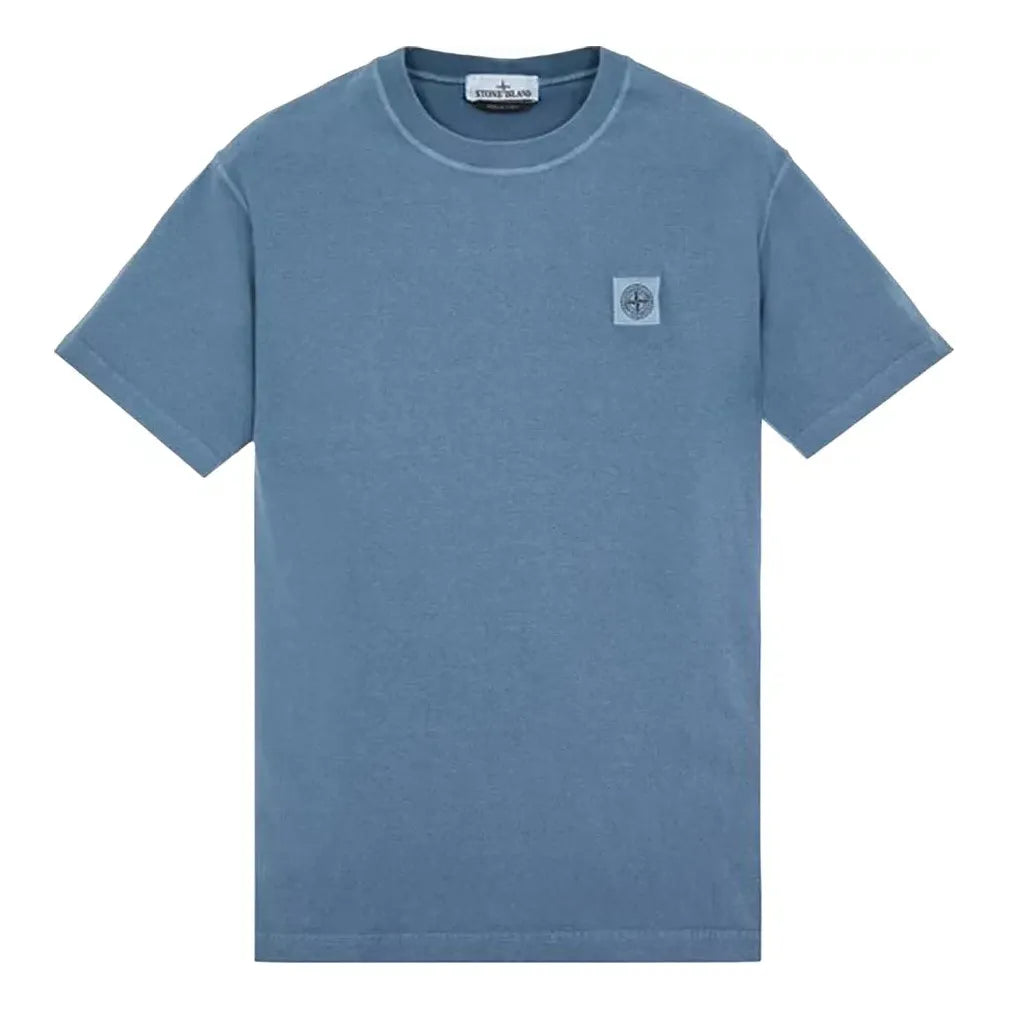 T-shirt Stone Island Stone Island Compass Badge T-Shirt Blå | 101523757-V0124, 0