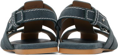 Sneakers og sko JW Anderson JW Anderson Suede Fisherman Sandals Blå | SN0091-LA0359, 1