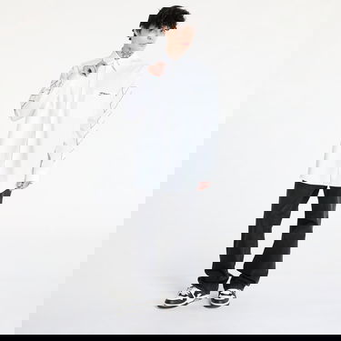 Skjorte Off-White Off-White Diag Outline Poplin Over Shirt Hvid | OMGE004S25FAB0020110, 3