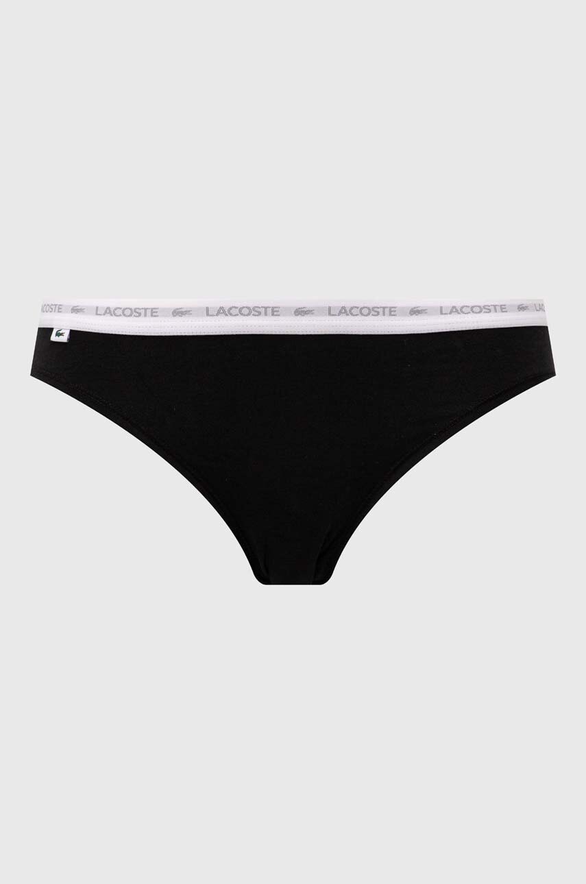 Trusser Lacoste Lacoste 3-Pack Panties Sort | 8F1338, 1
