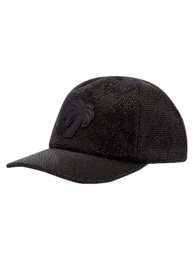 Kasket Palm Angels Big Palm Cap Sort | PWLB030S23FAB0011010