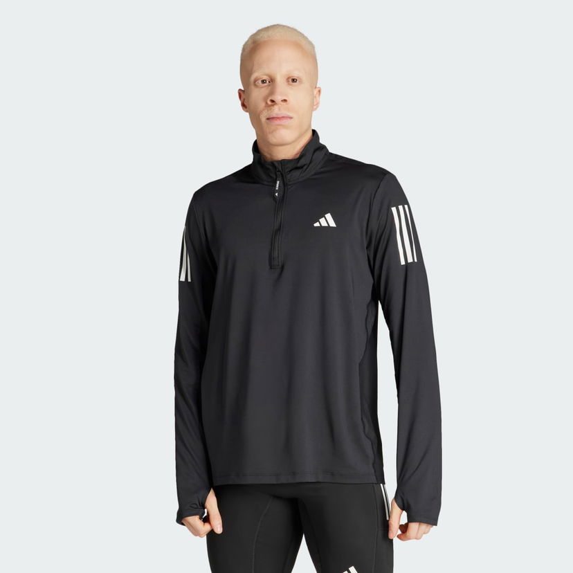 Jakke adidas Performance Own the Run Half-Zip Jacket Sort | IN1490