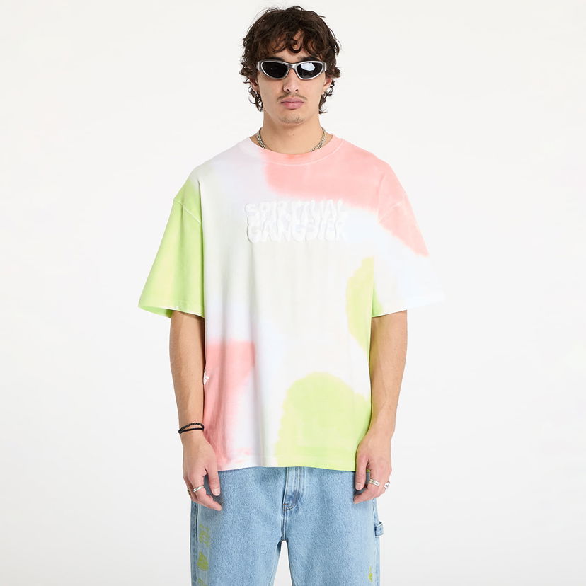T-shirt Footshop Spiritual Gangster Prism Lights Tie-Dye T-Shirt Flerfarvet | FTSHP_384