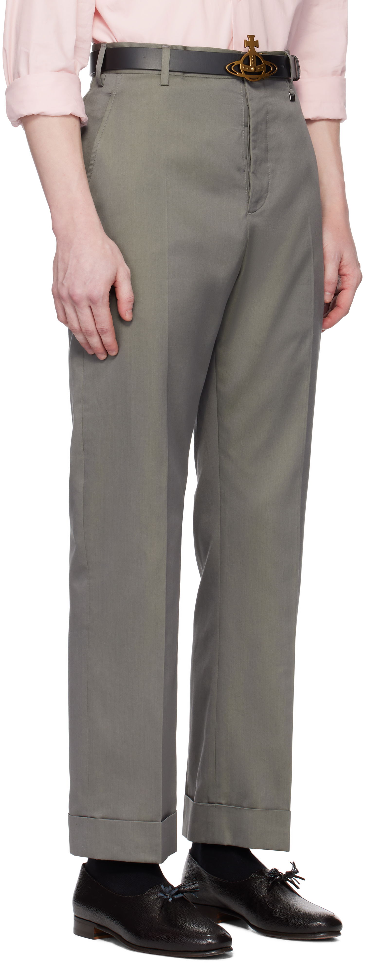 Bukser Vivienne Westwood Vivienne Westwood Doc Trousers Grå | 2F01001B-W011Z-, 1