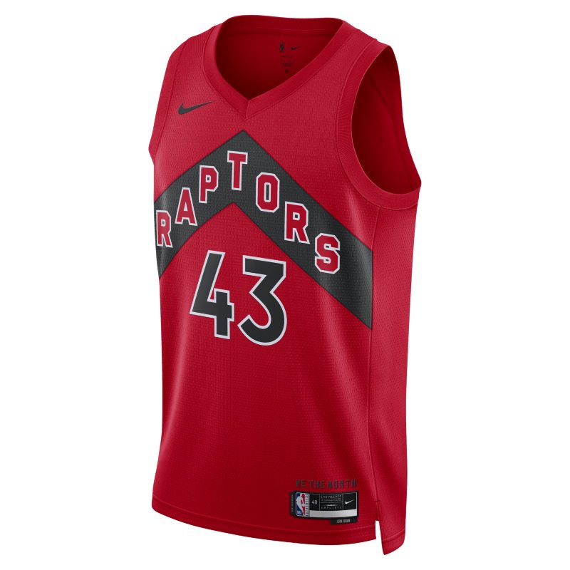 Jersey Nike Toronto Raptors Icon Edition 2022/23 Dri-FIT NBA Swingman Jersey Rød | DN2023-657, 0