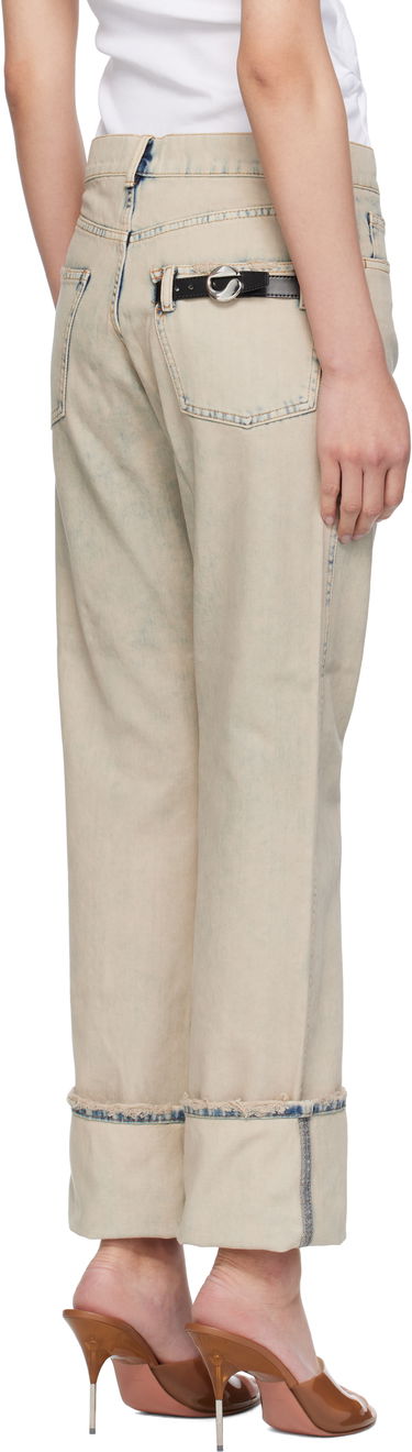 Jeans Coperni Coperni Boyfriend Jeans Beige | COPP122F2035, 2