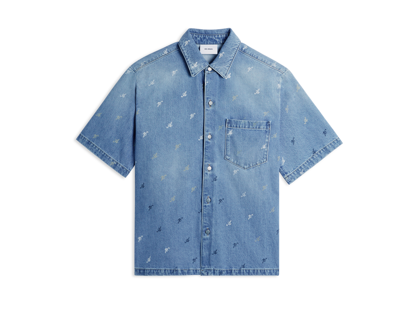 Skjorte AXEL ARIGATO Miles Shirt Blå | A2084001