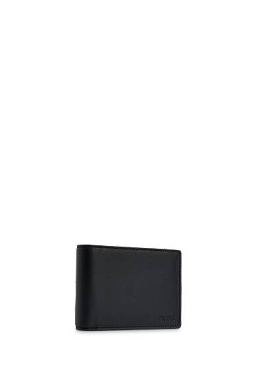 Tegnebog BOSS BOSS Leather Trifold Wallet with Coin Pocket Sort | 50470436, 1