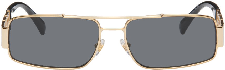 Solbriller Versace Greca Sunglasses Beige | 0VE2257 100287, 0