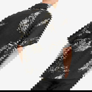 Skjorte Dickies Savage Work Shirt with Desert Print Sort | DK0A4Z7SBLK1-279, 3