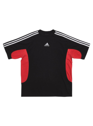 T-shirt Balenciaga adidas x T-Shirt Medium Fit Sort | 712401TNVA60100
