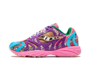 Sneakers og sko Saucony Jae Tips  x Grid Azura 2000 "Remember Who Fronted" Flerfarvet | S70795-1, 2