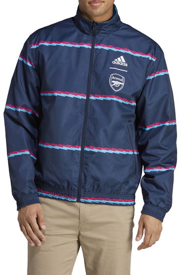 Vindjakke adidas Performance ARSENAL ANTHEM Mørkeblå | ht7155, 0